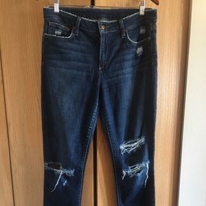 Joes distressed skinny jeans